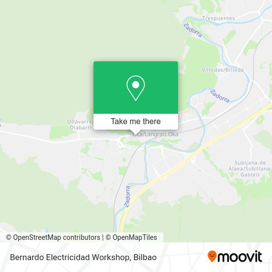 Bernardo Electricidad Workshop map