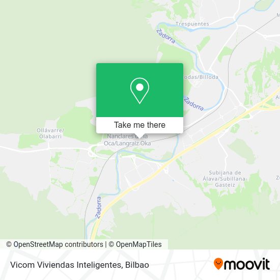 Vicom Viviendas Inteligentes map