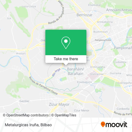 Metalurgicas Iruña map