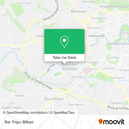 Bar Trigo map