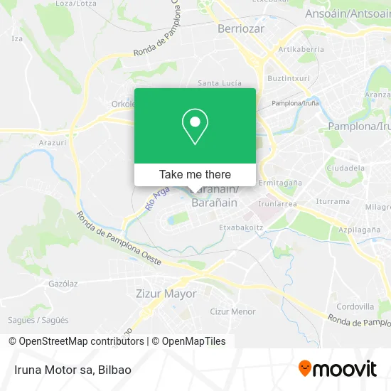 mapa Iruna Motor sa