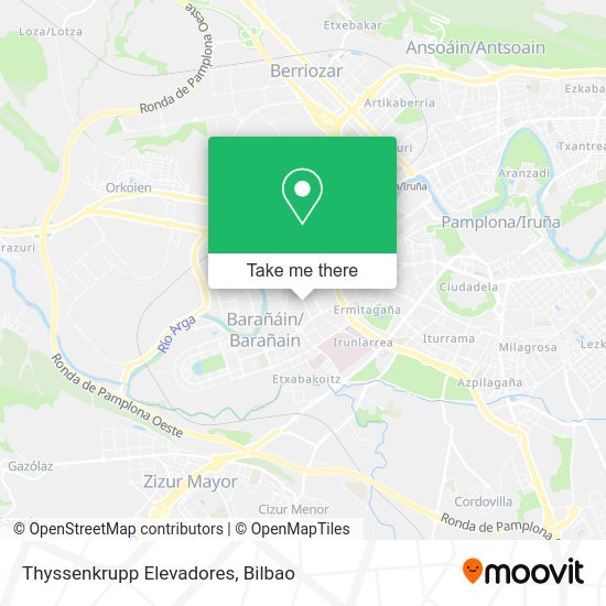 Thyssenkrupp Elevadores map