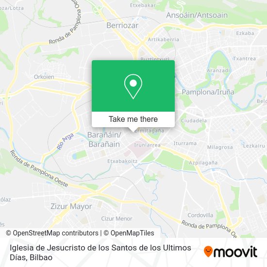 Iglesia de Jesucristo de los Santos de los Ultimos Días map
