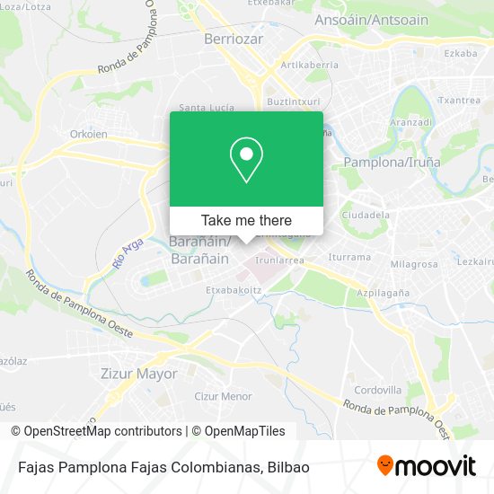 Fajas Pamplona Fajas Colombianas map