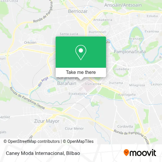 Caney Moda Internacional map