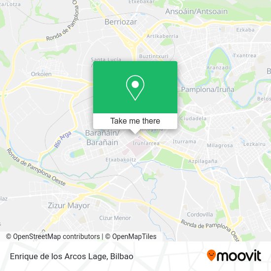 Enrique de los Arcos Lage map