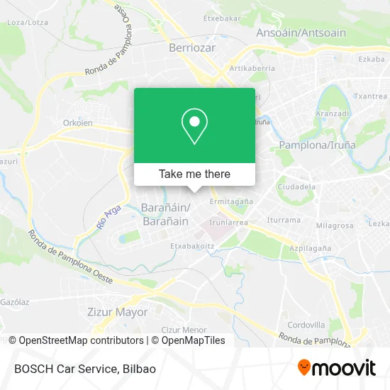 BOSCH Car Service map