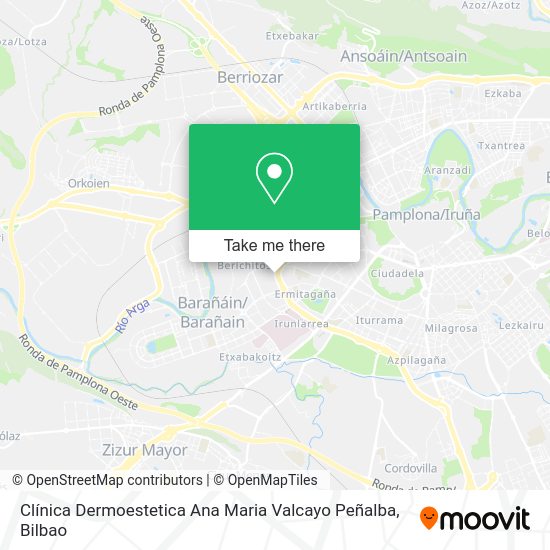 Clínica Dermoestetica Ana Maria Valcayo Peñalba map