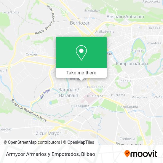Armycor Armarios y Empotrados map