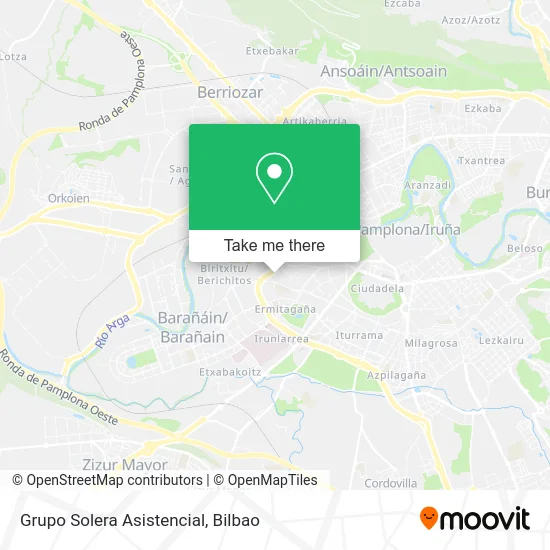 Grupo Solera Asistencial map