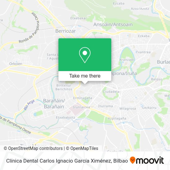 Clínica Dental Carlos Ignacio García Ximénez map