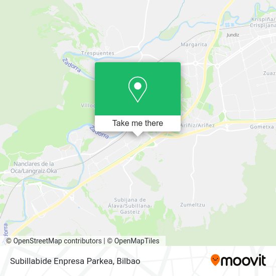 Subillabide Enpresa Parkea map