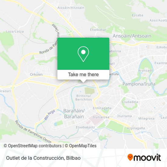 Outlet de la Construcción map