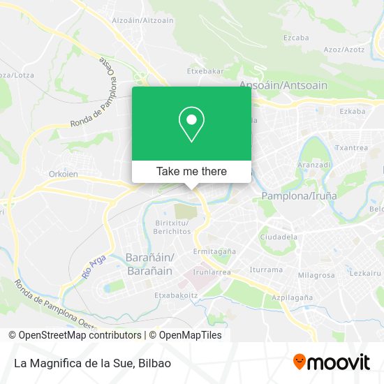La Magnifica de la Sue map