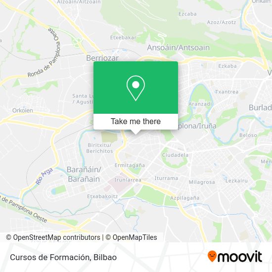 Cursos de Formación map