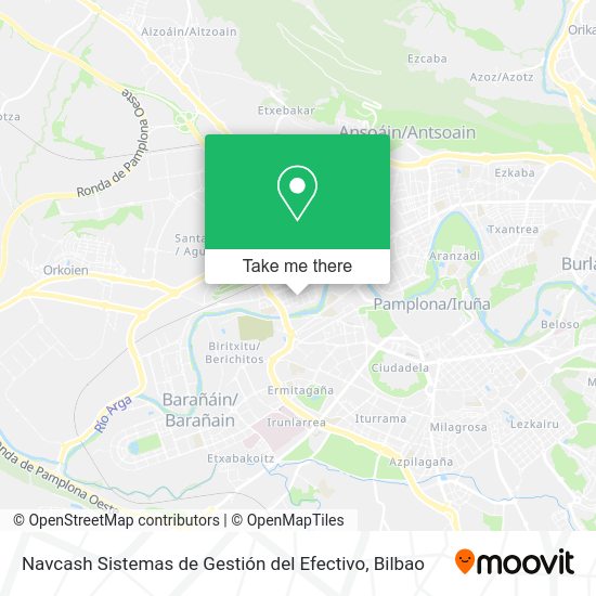 Navcash Sistemas de Gestión del Efectivo map