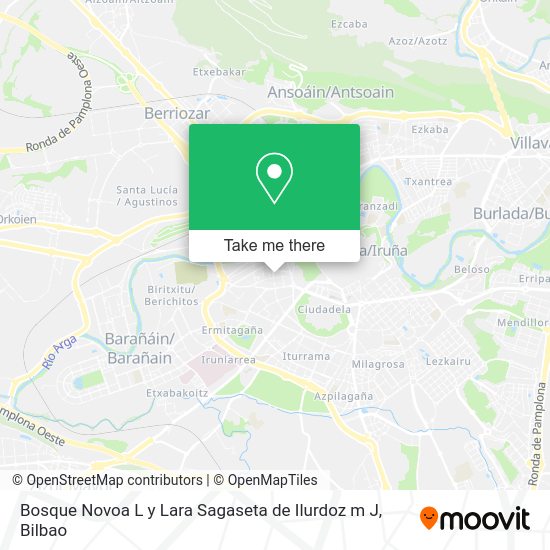 Bosque Novoa L y Lara Sagaseta de Ilurdoz m J map