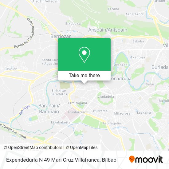 Expendeduría N 49 Mari Cruz Villafranca map