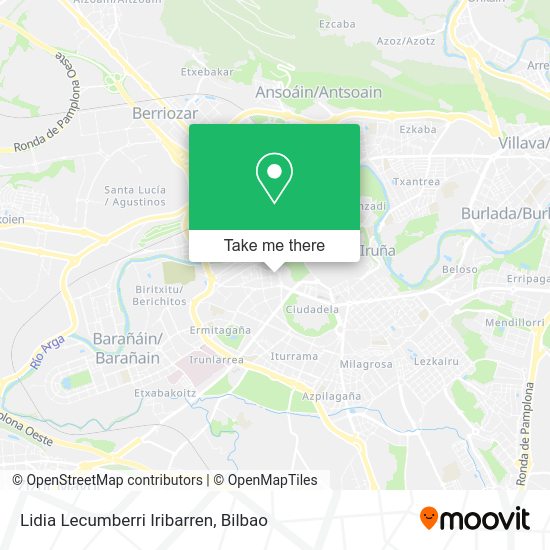 Lidia Lecumberri Iribarren map