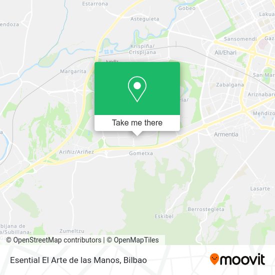 Esential El Arte de las Manos map