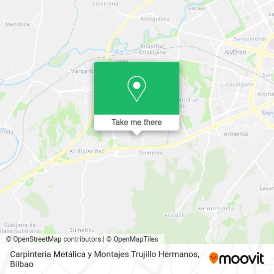 Carpinteria Metálica y Montajes Trujillo Hermanos map