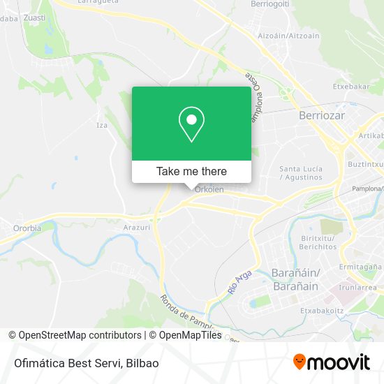 Ofimática Best Servi map