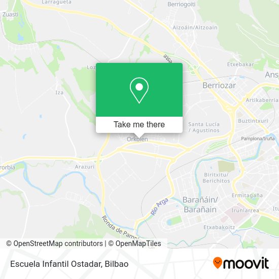 Escuela Infantil Ostadar map