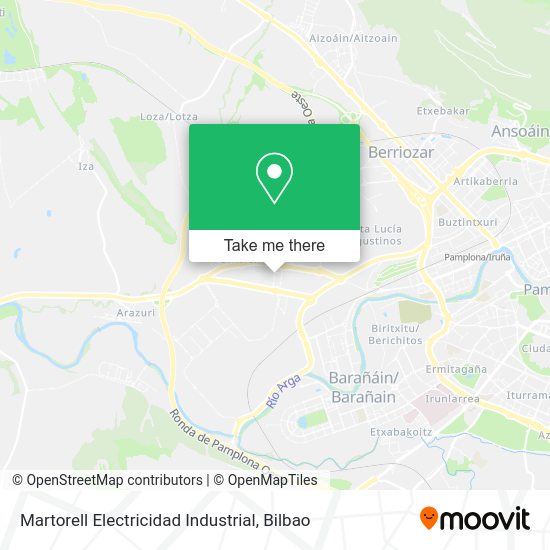 Martorell Electricidad Industrial map