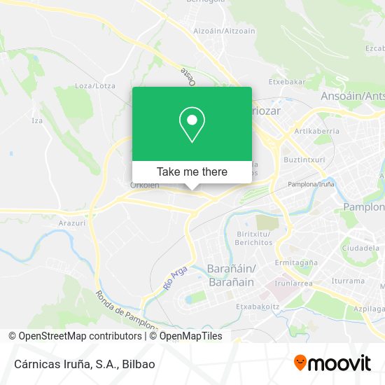 Cárnicas Iruña, S.A. map