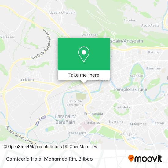 Carnicería Halal Mohamed Rifi map