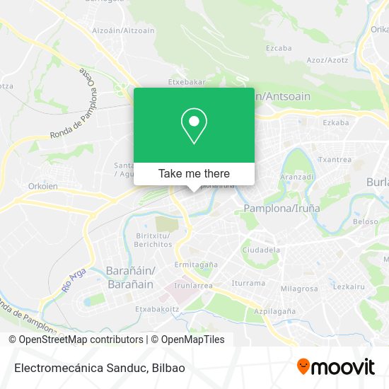 Electromecánica Sanduc map