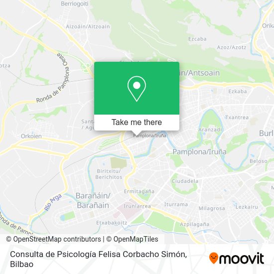 Consulta de Psicología Felisa Corbacho Simón map