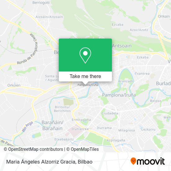 Maria Ángeles Alzorriz Gracia map