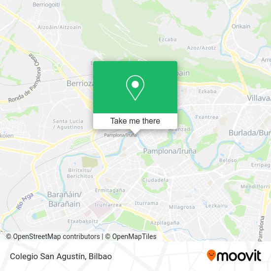 Colegio San Agustín map