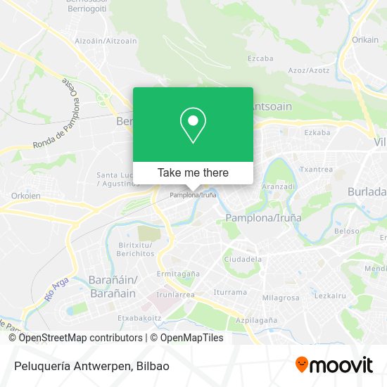 Peluquería Antwerpen map