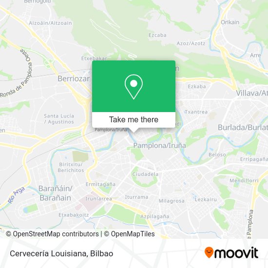 Cervecería Louisiana map