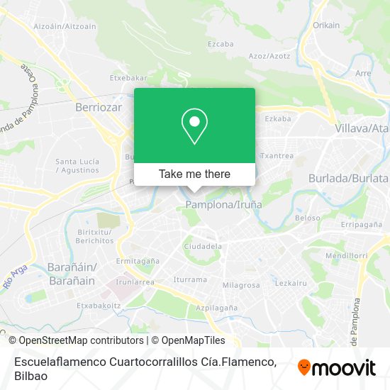 Escuelaflamenco Cuartocorralillos Cía.Flamenco map