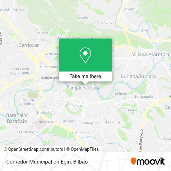 Comedor Municipal on Egin map