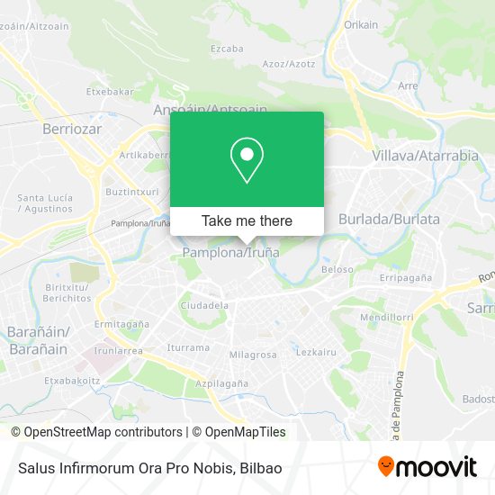 Salus Infirmorum Ora Pro Nobis map