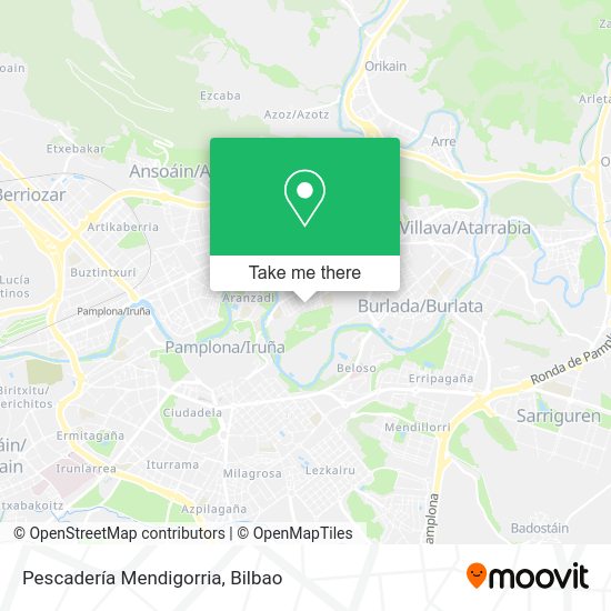 Pescadería Mendigorria map