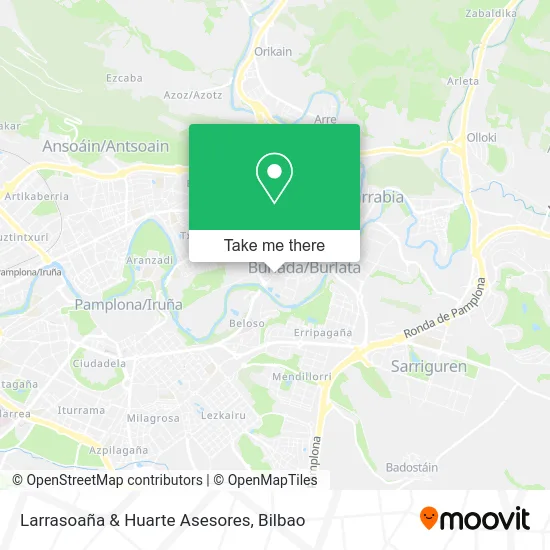 Larrasoaña & Huarte Asesores map