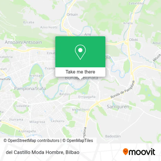 del Castillo Moda Hombre map