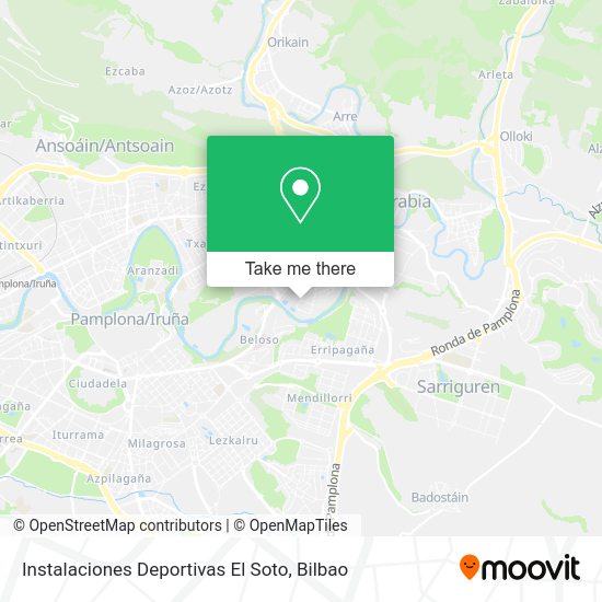 Instalaciones Deportivas El Soto map