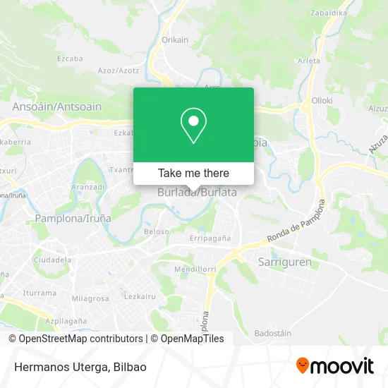 mapa Hermanos Uterga