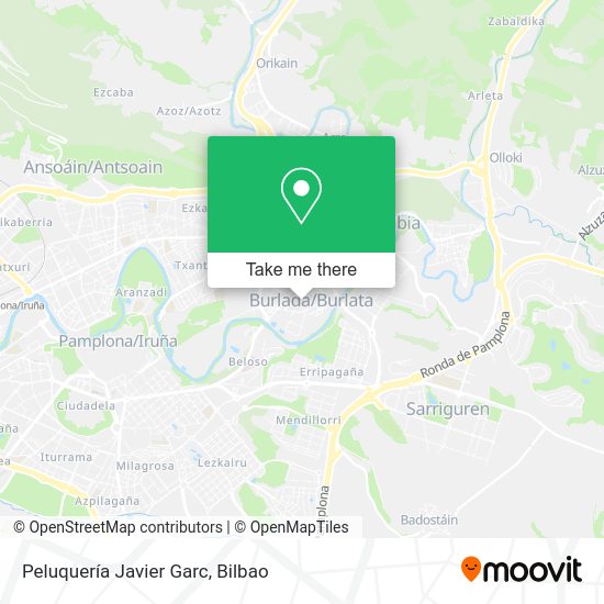 Peluquería Javier Garc map