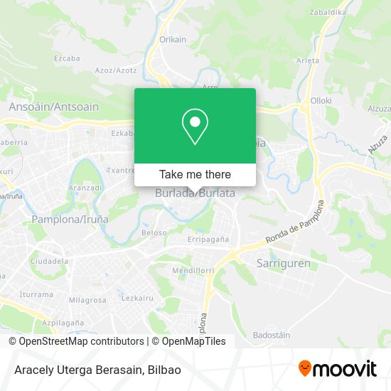 Aracely Uterga Berasain map