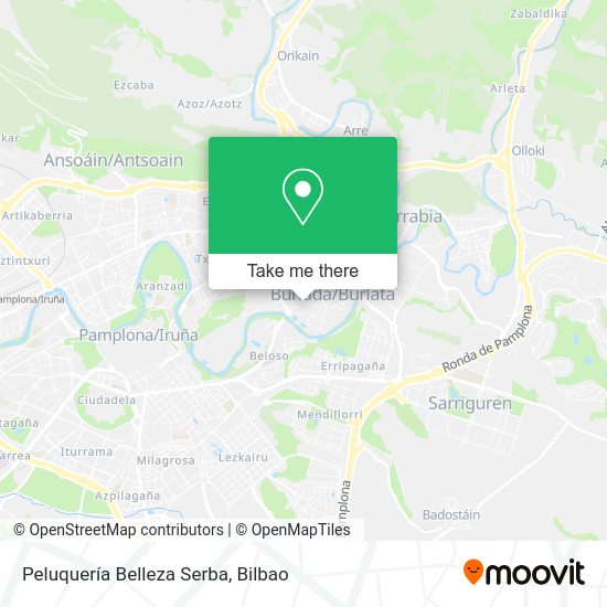 Peluquería Belleza Serba map