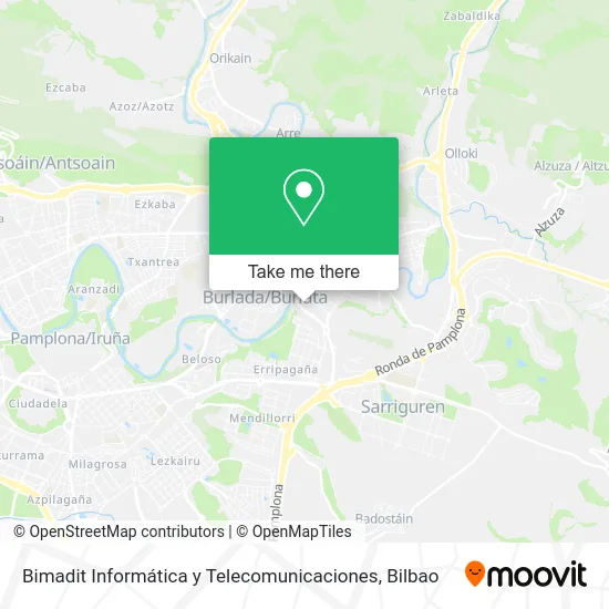 Bimadit Informática y Telecomunicaciones map