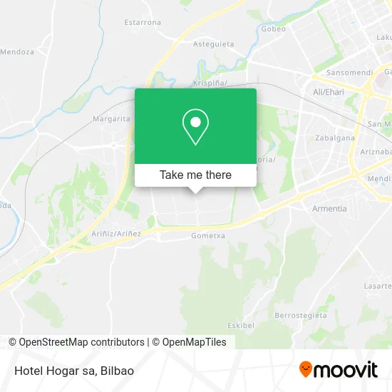 Hotel Hogar sa map