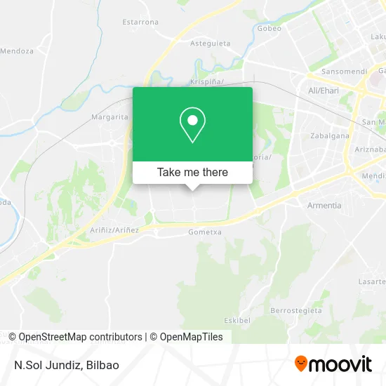N.Sol Jundiz map